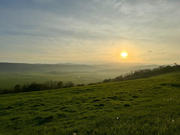 Sunset - Helsington Church, Cumbria, Lake District